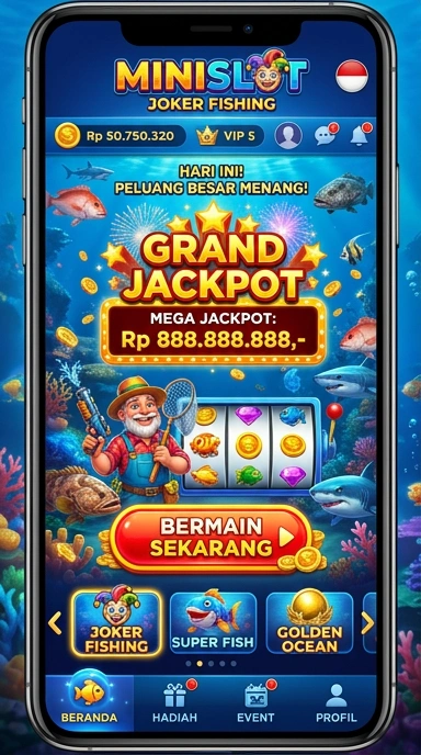 Layar utama minislot — antarmuka bersih setelah instalasi